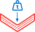 Metal folding capacity